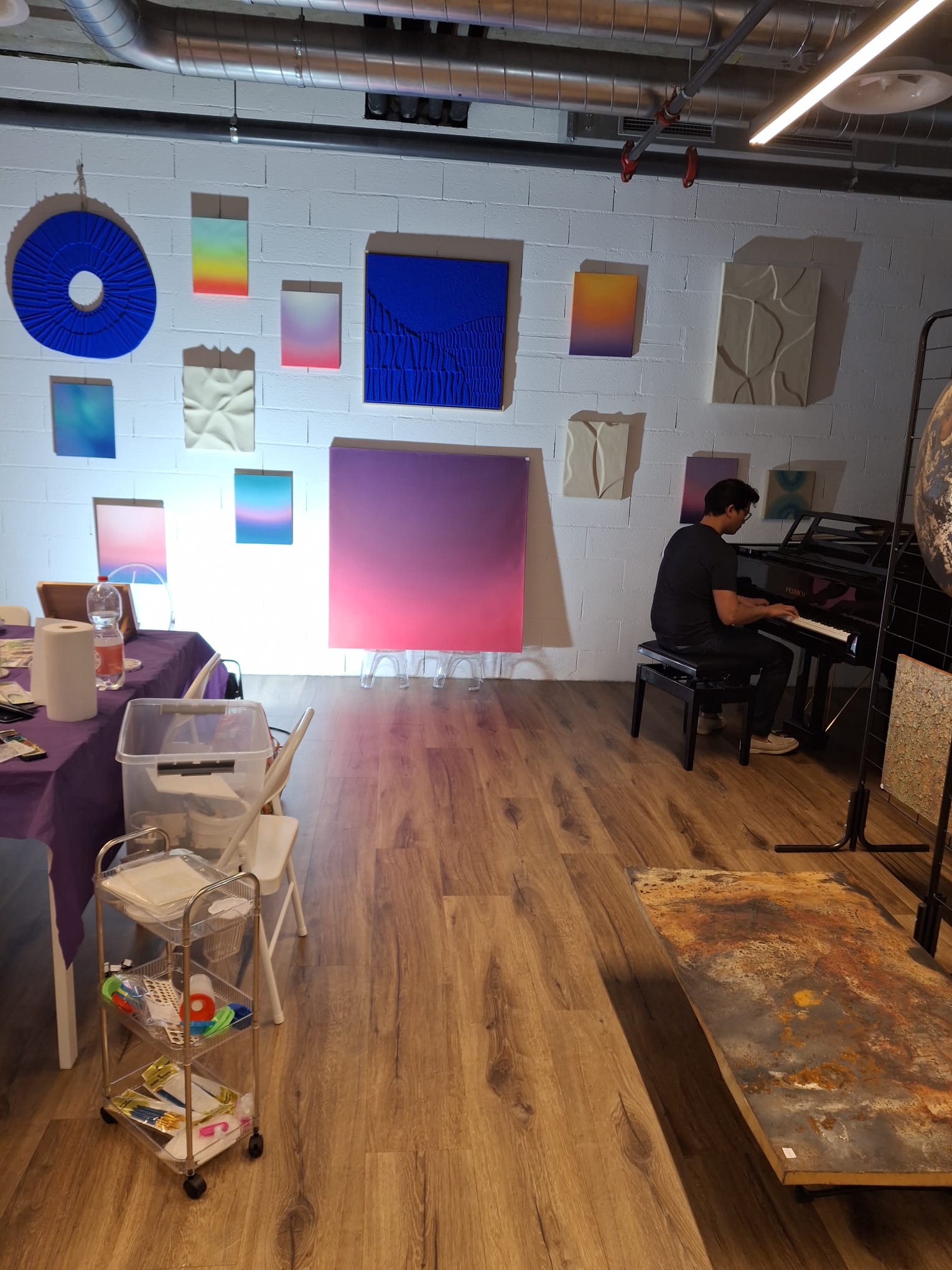 Tables de l'atelier autonome